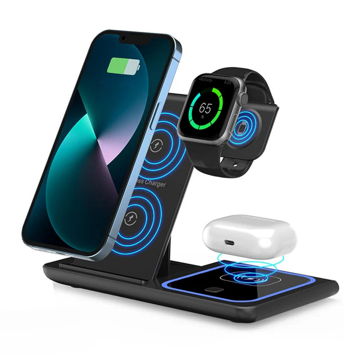 3-in-1 Magnetic Wireless Charger